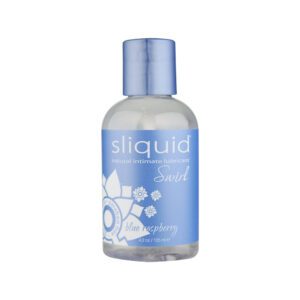 Small bottle of Silquid personal lubricant with coconut scent.