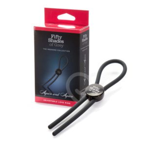 Black metal tuning fork with packaging box.