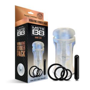 Mister B8 silicone cock ring set with packaging.