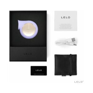 LELO luxury personal massager set with accessories in elegant packaging.