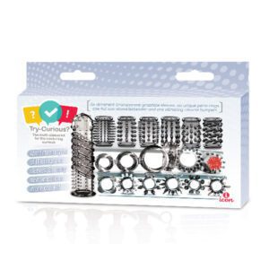 A set of black and white rubber stamps featuring various gears and mechanical designs.