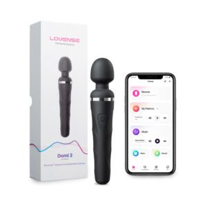 Wireless massager with app control for customizable settings.