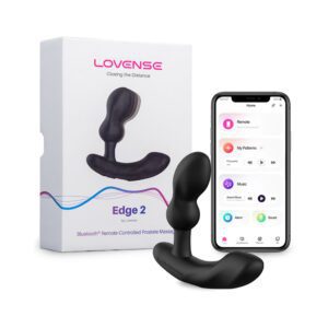 Lovense Edge 2 prostate massager with app control.