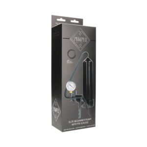 Black wireless earbuds with charging case in sleek packaging.