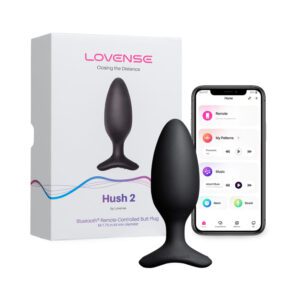 Smart vibrating anal plug with app control.