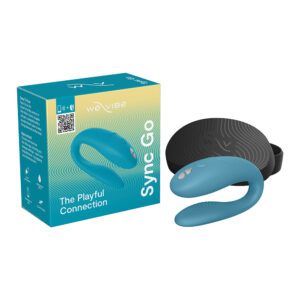 The Philips Somneo Sleep and Wake-up Light with a black and blue eye mask.