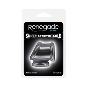 Renegade super stretchable black phone holder in packaging.