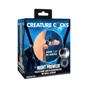 Night Prowler creature cocks with dual balls and cock ring.